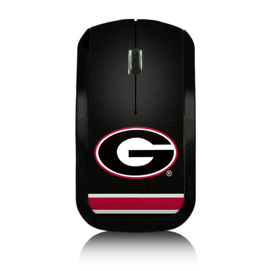 Georgia Bulldogs Stripe Wireless USB Mouse
