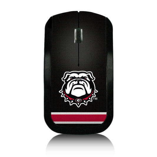 Georgia Bulldogs Stripe Wireless USB Mouse