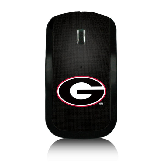 Georgia Bulldogs Solid Wireless USB Mouse