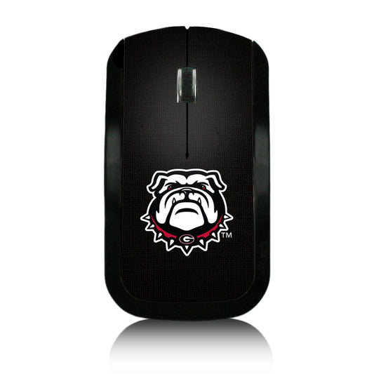 Georgia Bulldogs Solid Wireless USB Mouse