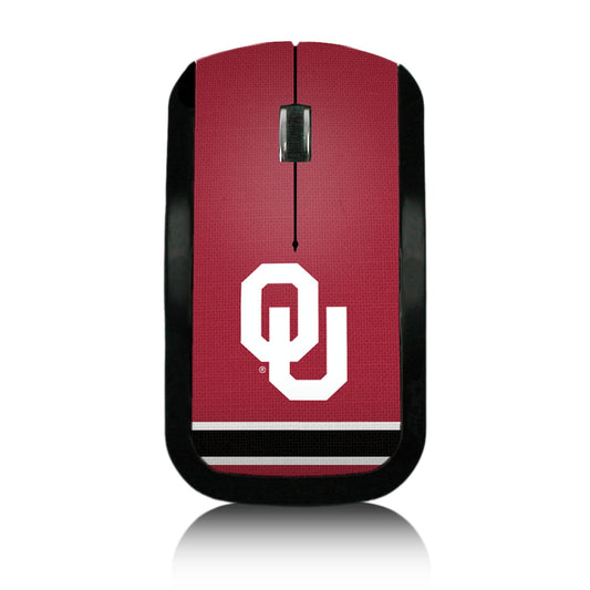 Oklahoma Sooners Stripe Wireless USB Mouse