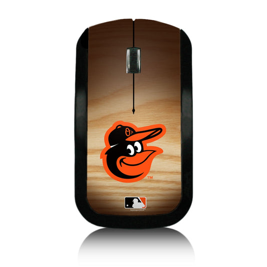 Baltimore Orioles Wood Bat Wireless USB Mouse