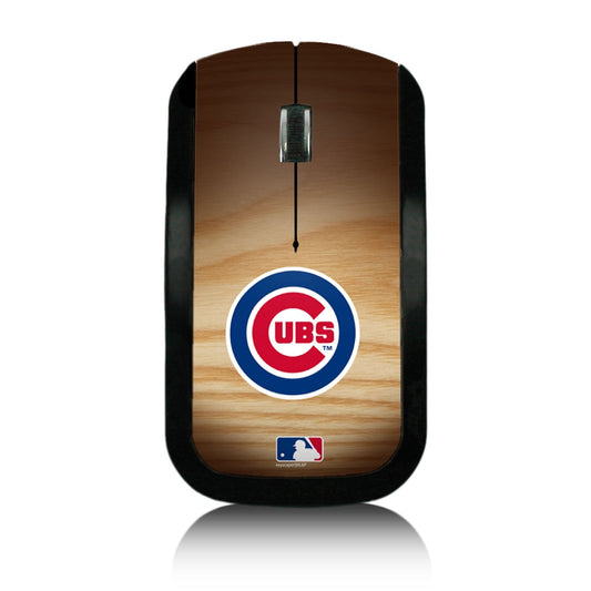 Chicago Cubs Cubs Wood Bat Wireless USB Mouse