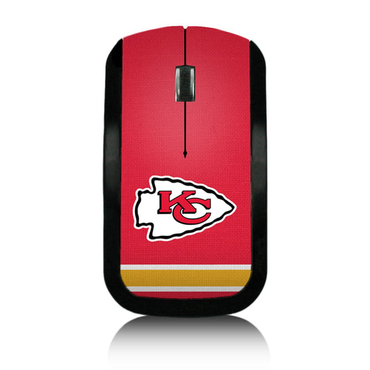 Kansas City Chiefs Stripe Wireless USB Mouse