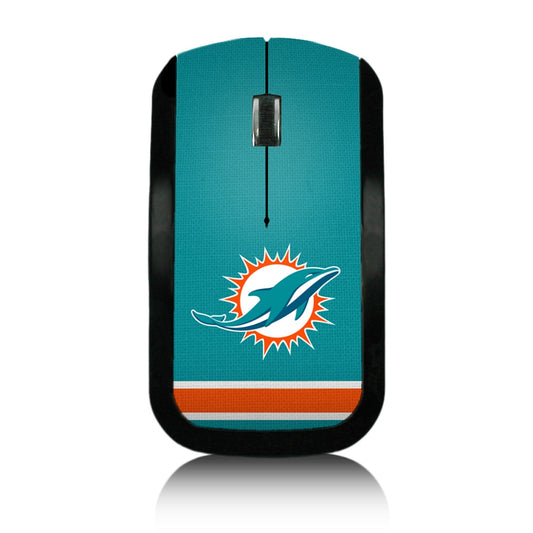 Miami Dolphins Stripe Wireless USB Mouse