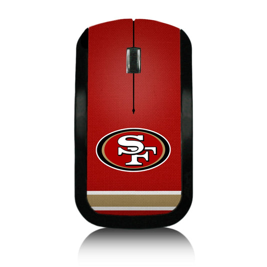 San Francisco 49ers Stripe Wireless USB Mouse