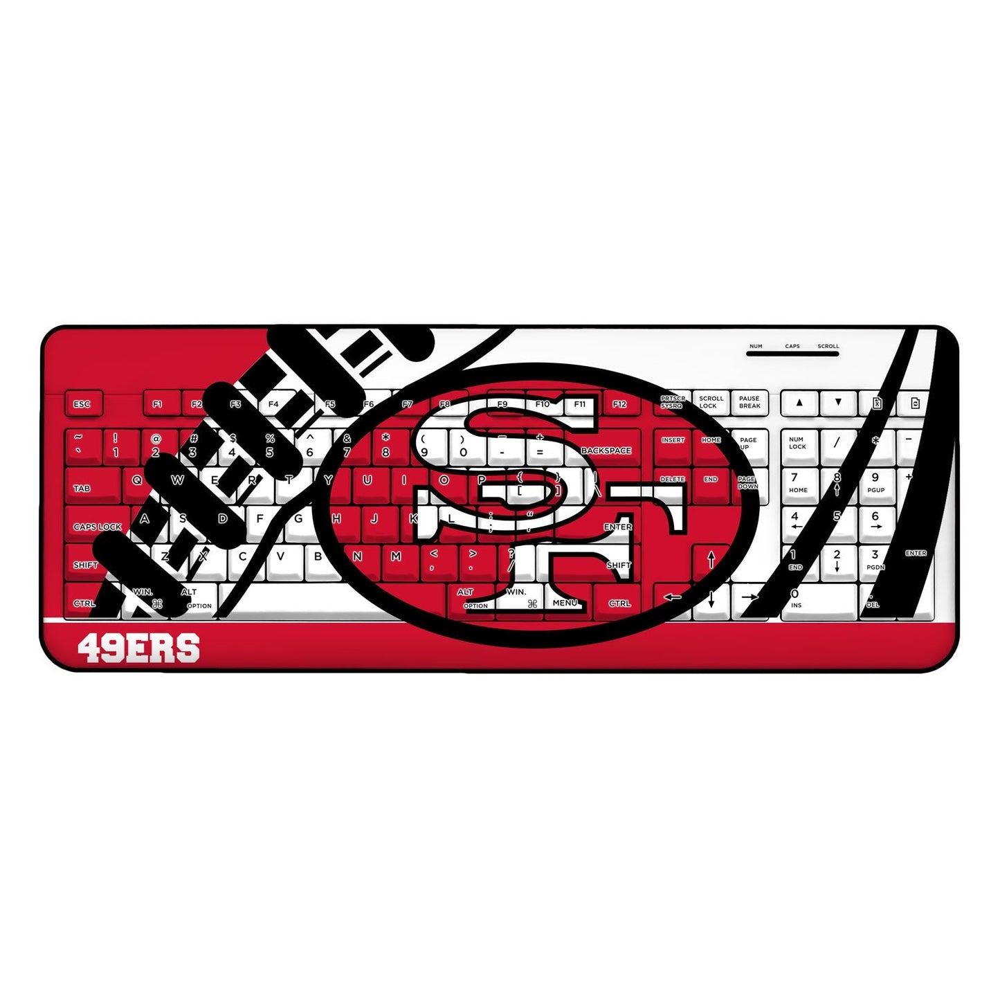 San Francisco 49ers Passtime Wireless USB Keyboard