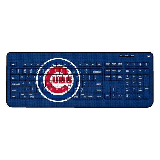 Chicago Cubs Solid Wireless USB Keyboard
