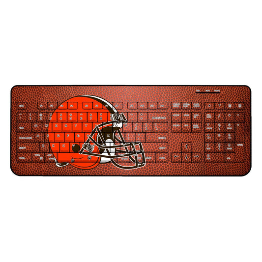 Cleveland Browns Football Wireless USB Keyboard-0