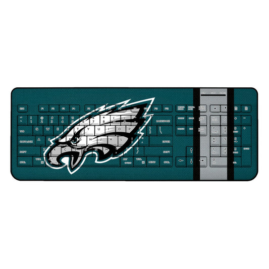 Philadelphia Eagles Stripe Wireless USB Keyboard