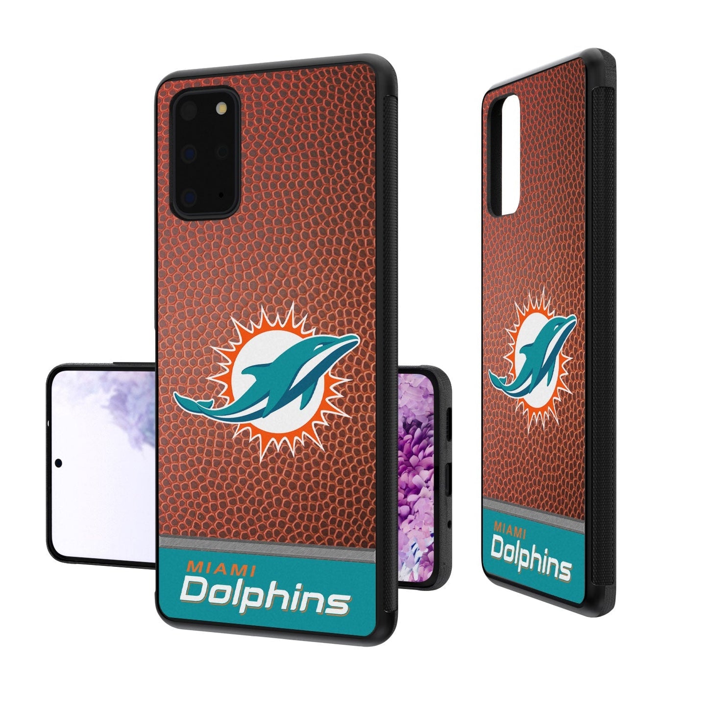 Miami Dolphins Football Wordmark Bumper Case