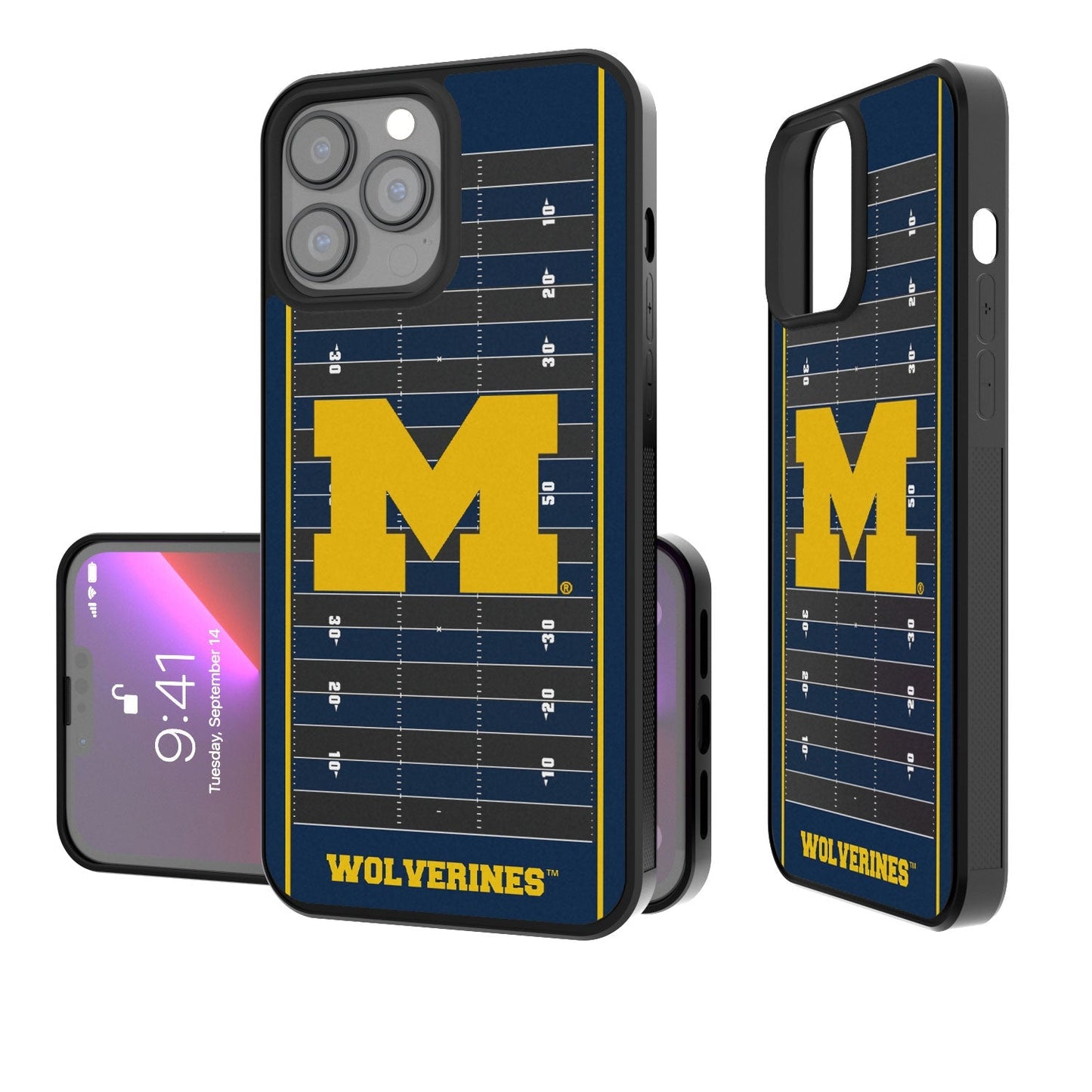 Michigan Wolverines Football Field Bumper Case