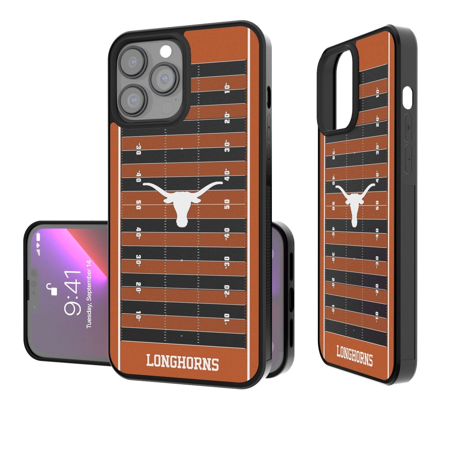 Texas Longhorns Football Field Bumper Case