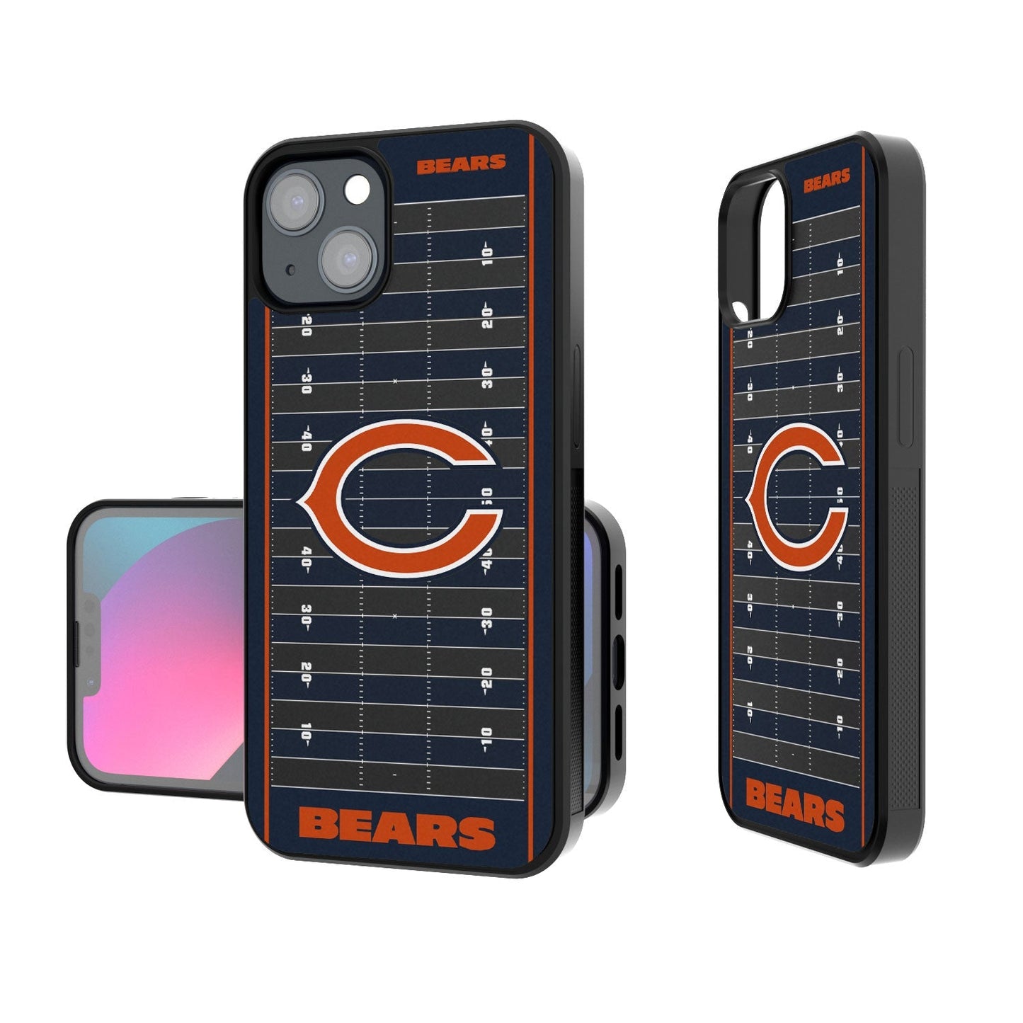 Chicago Bears Football Field Bumper Case