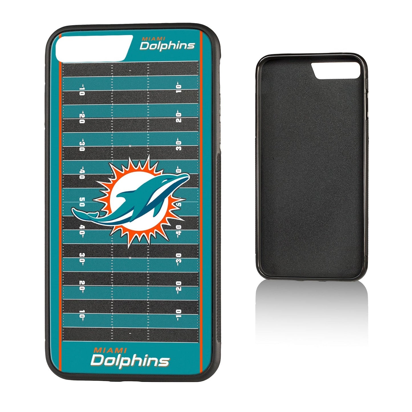 Miami Dolphins Football Field Bumper Case