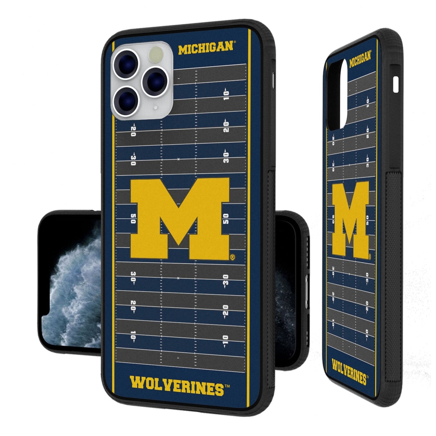 Michigan Wolverines Football Field Bumper Case