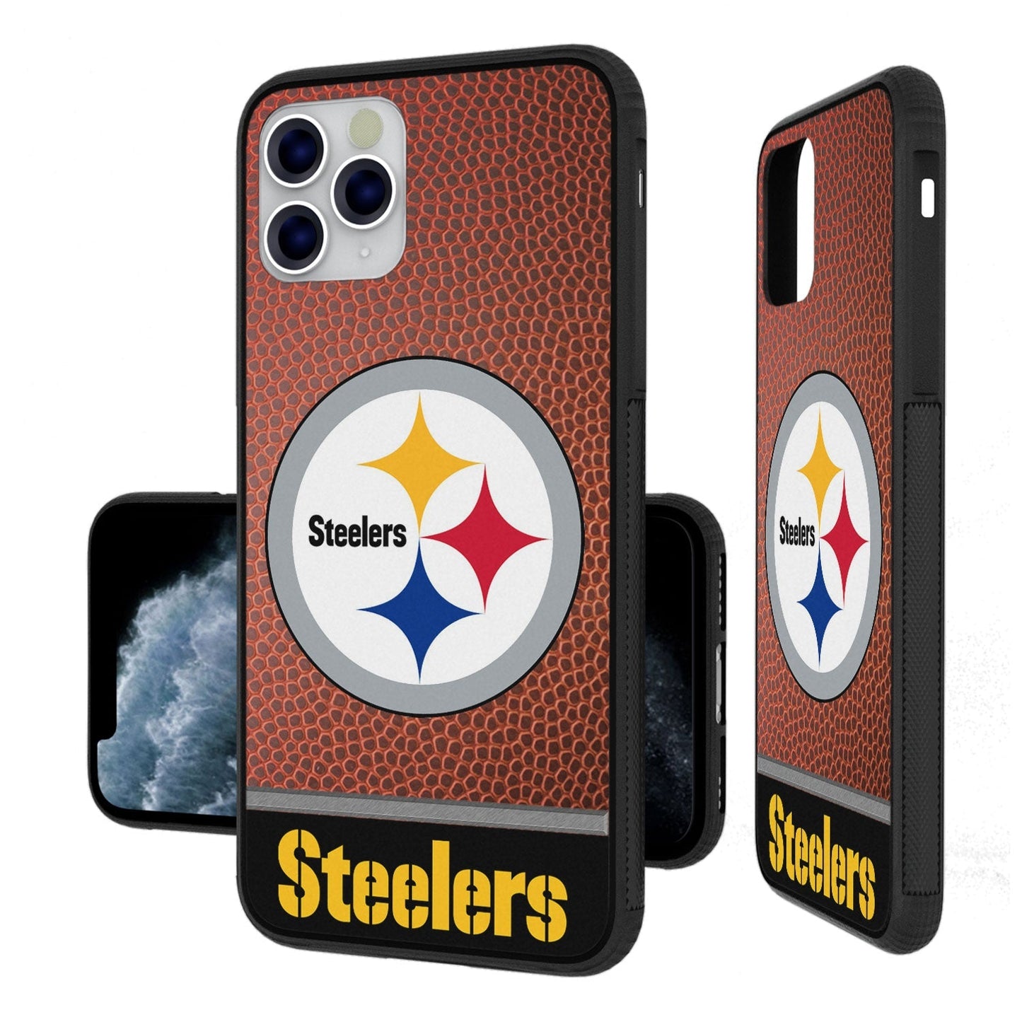 Pittsburgh Steelers Football Wordmark Bumper Case