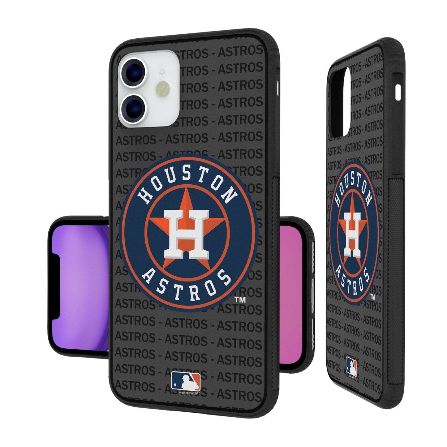 Houston Astros Blackletter Bumper Case