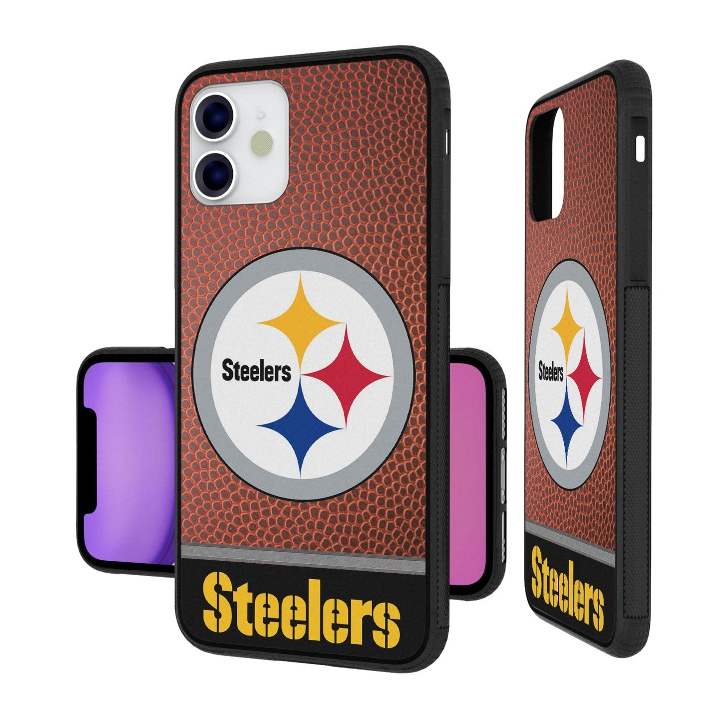 Pittsburgh Steelers Football Wordmark Bumper Case