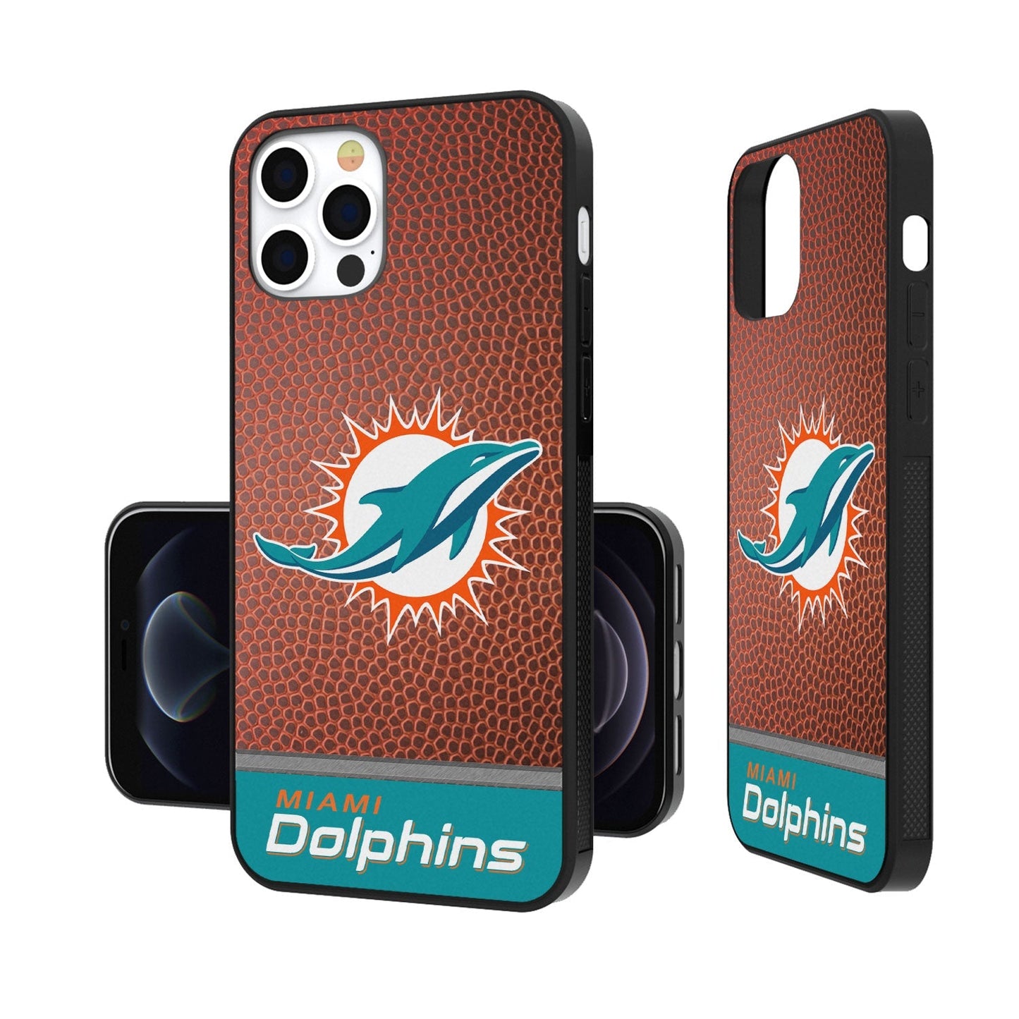 Miami Dolphins Football Wordmark Bumper Case