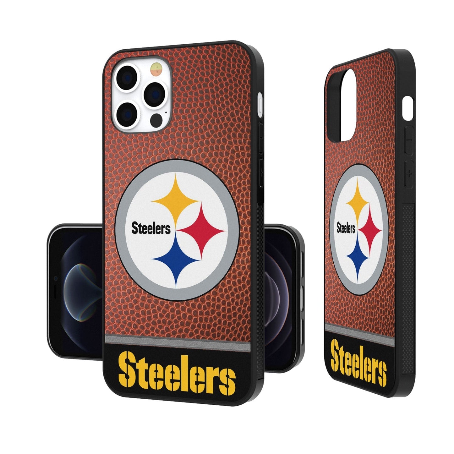 Pittsburgh Steelers Football Wordmark Bumper Case