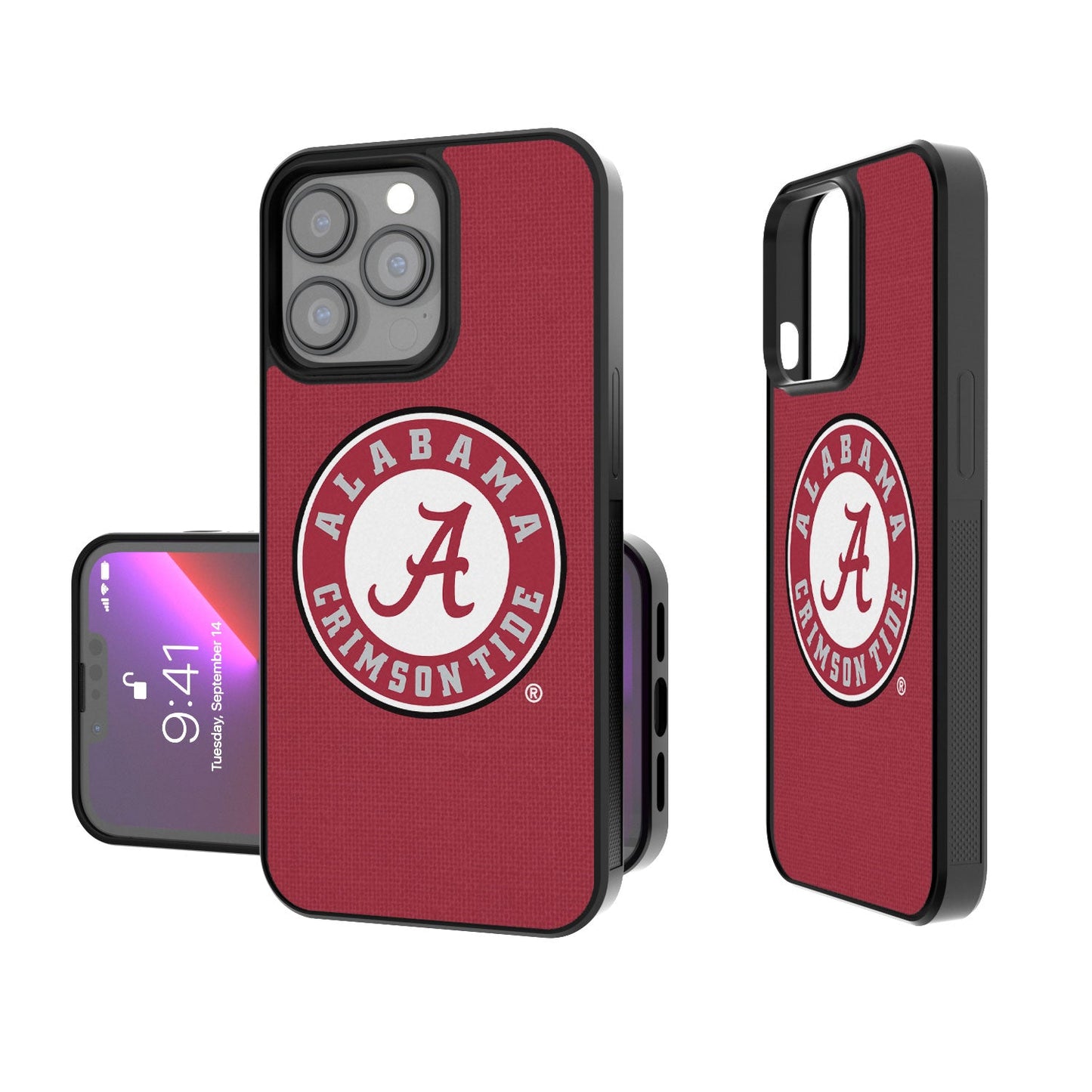 Alabama Crimson Tide Solid Bumper Case