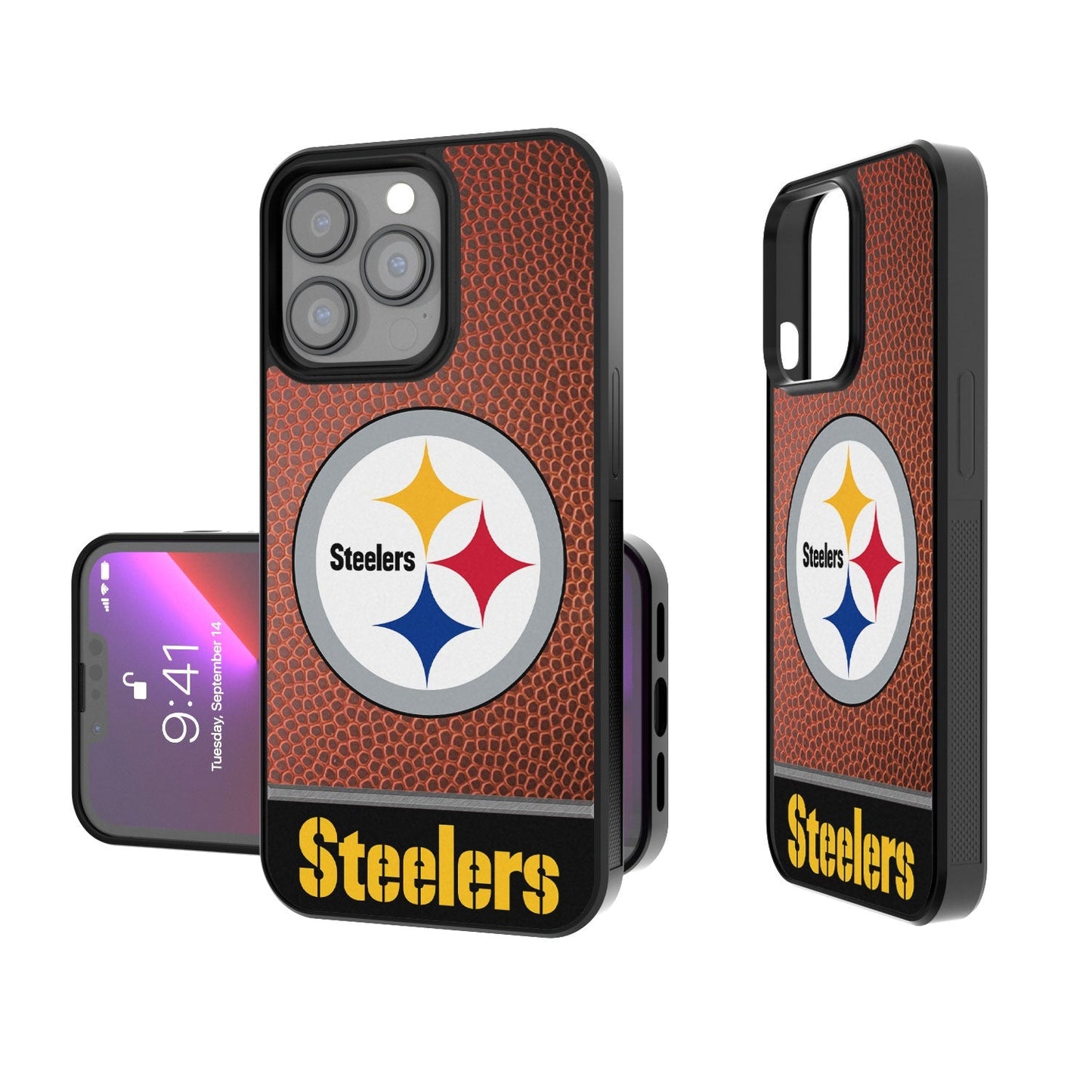 Pittsburgh Steelers Football Wordmark Bumper Case