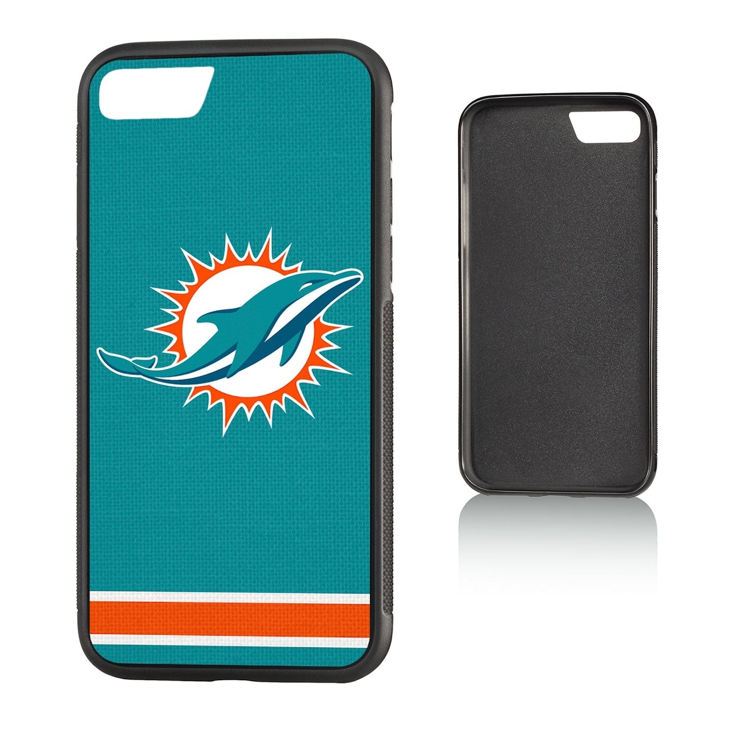 Miami Dolphins Stripe Bumper Case