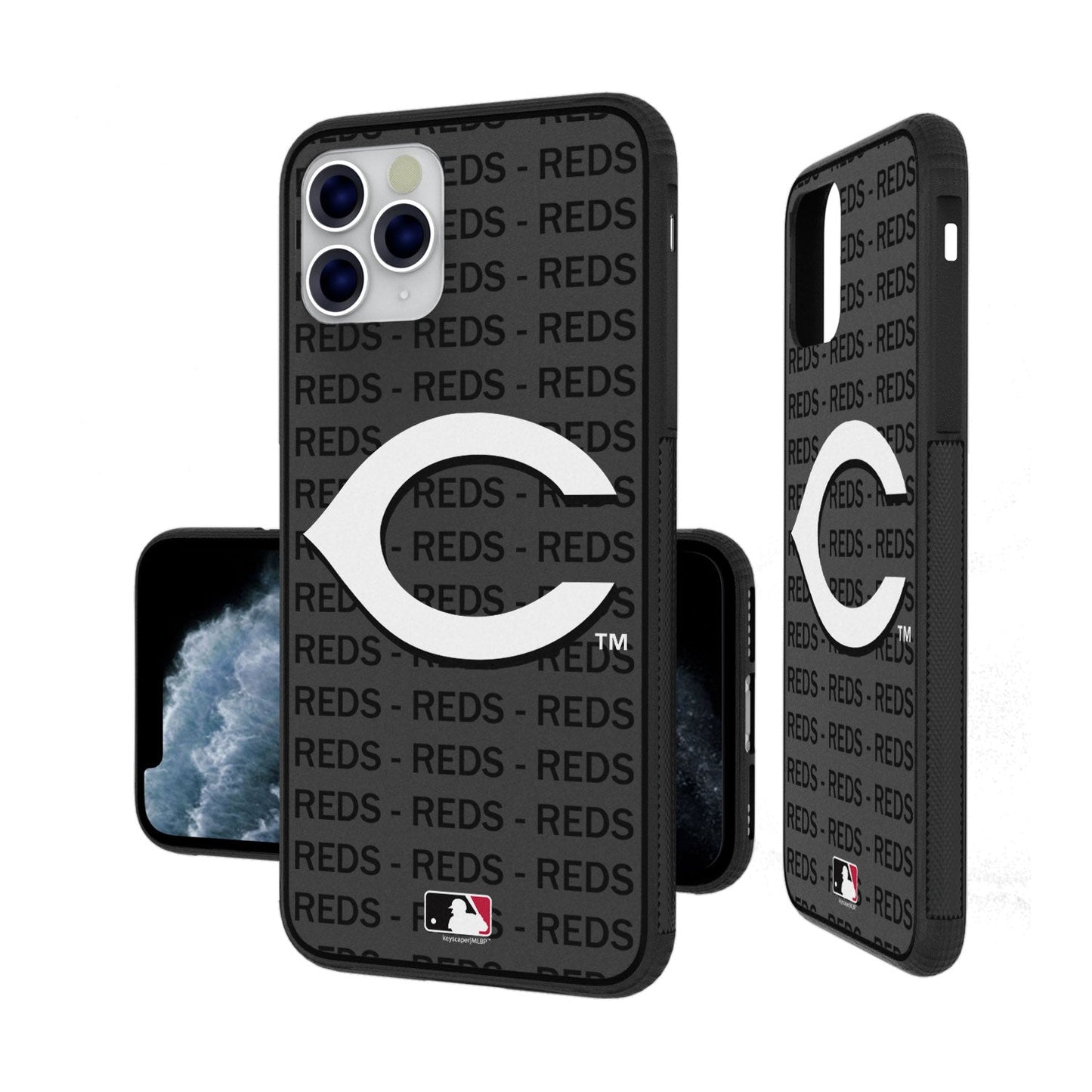 Cincinnati Reds Blackletter Bumper Case