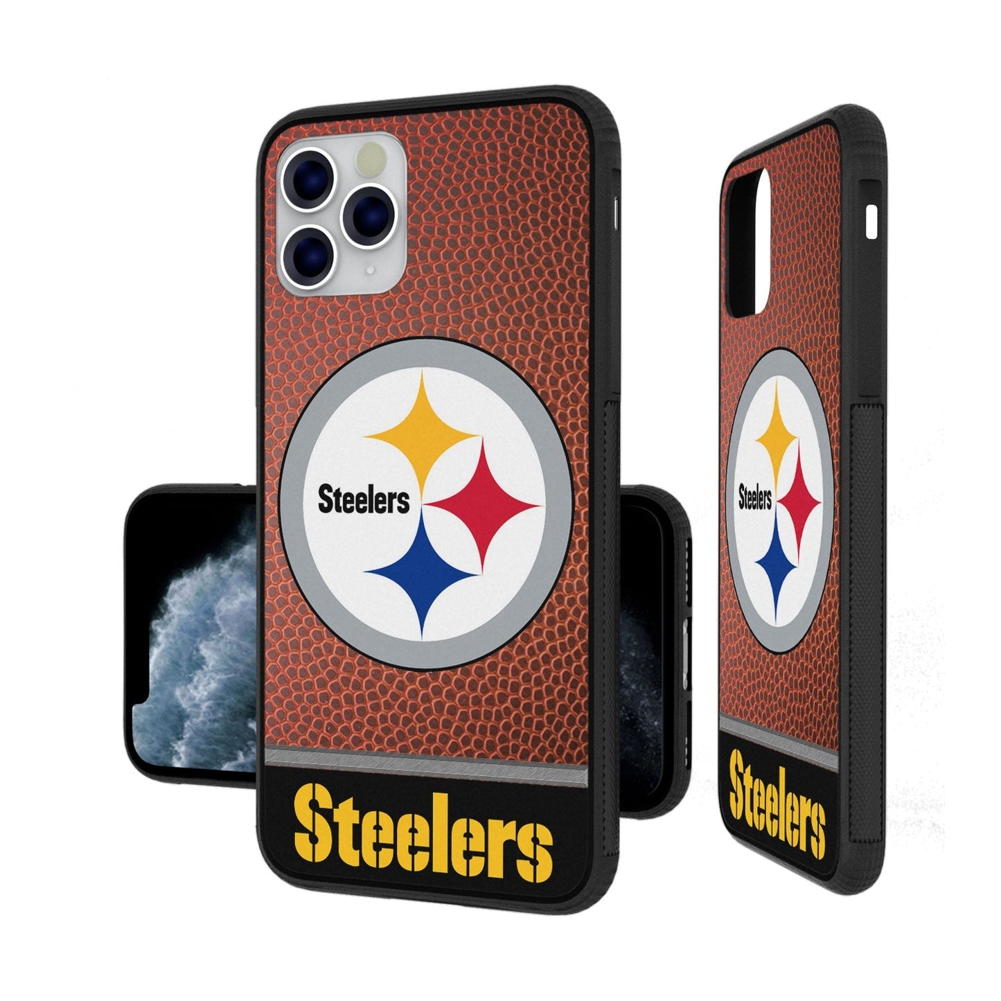 Pittsburgh Steelers Football Wordmark Bumper Case