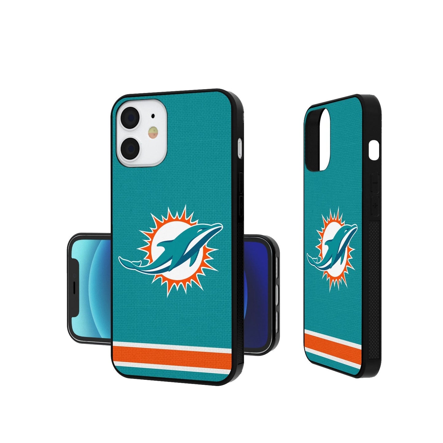 Miami Dolphins Stripe Bumper Case