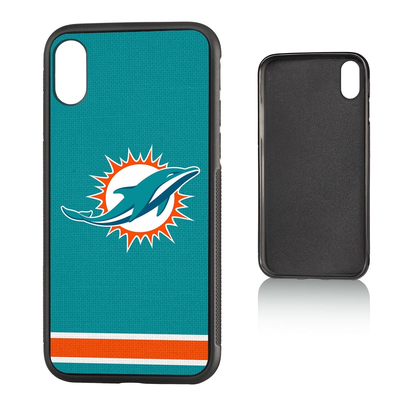 Miami Dolphins Stripe Bumper Case