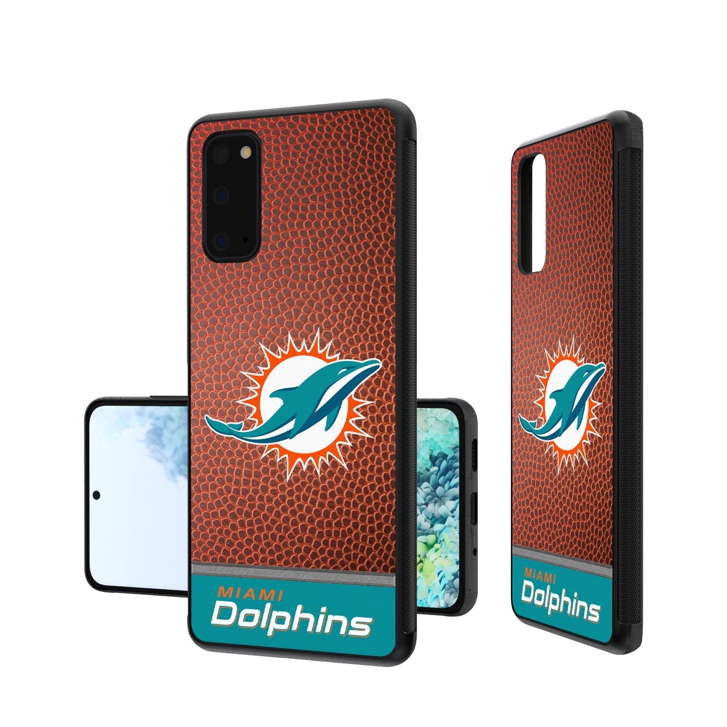 Miami Dolphins Football Wordmark Bumper Case