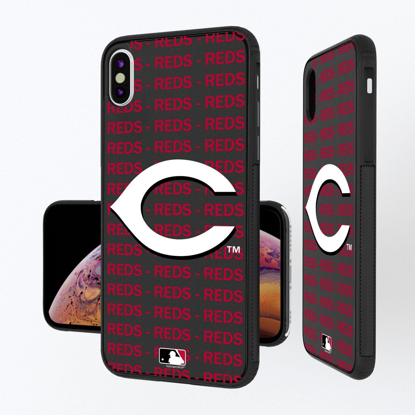 Cincinnati Reds Blackletter Bumper Case