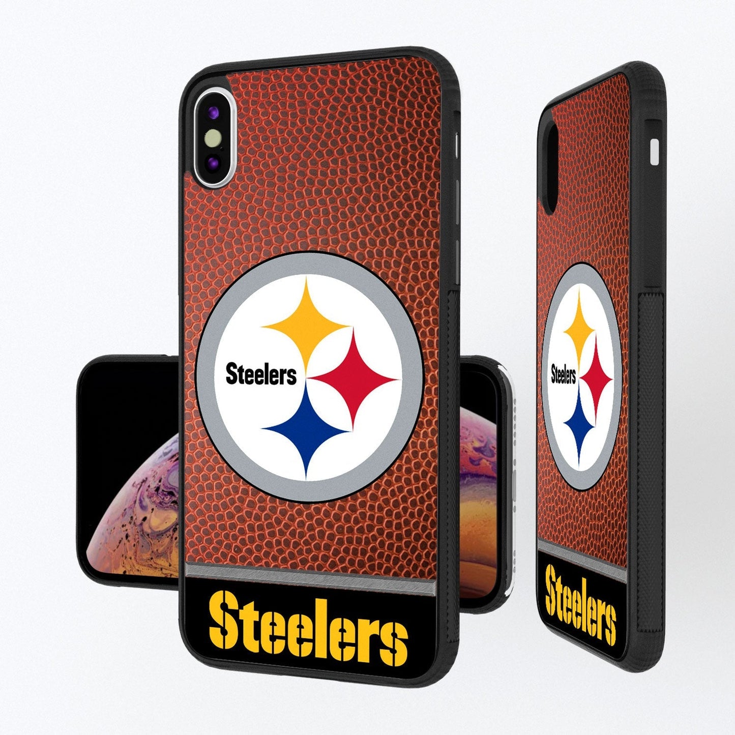 Pittsburgh Steelers Football Wordmark Bumper Case