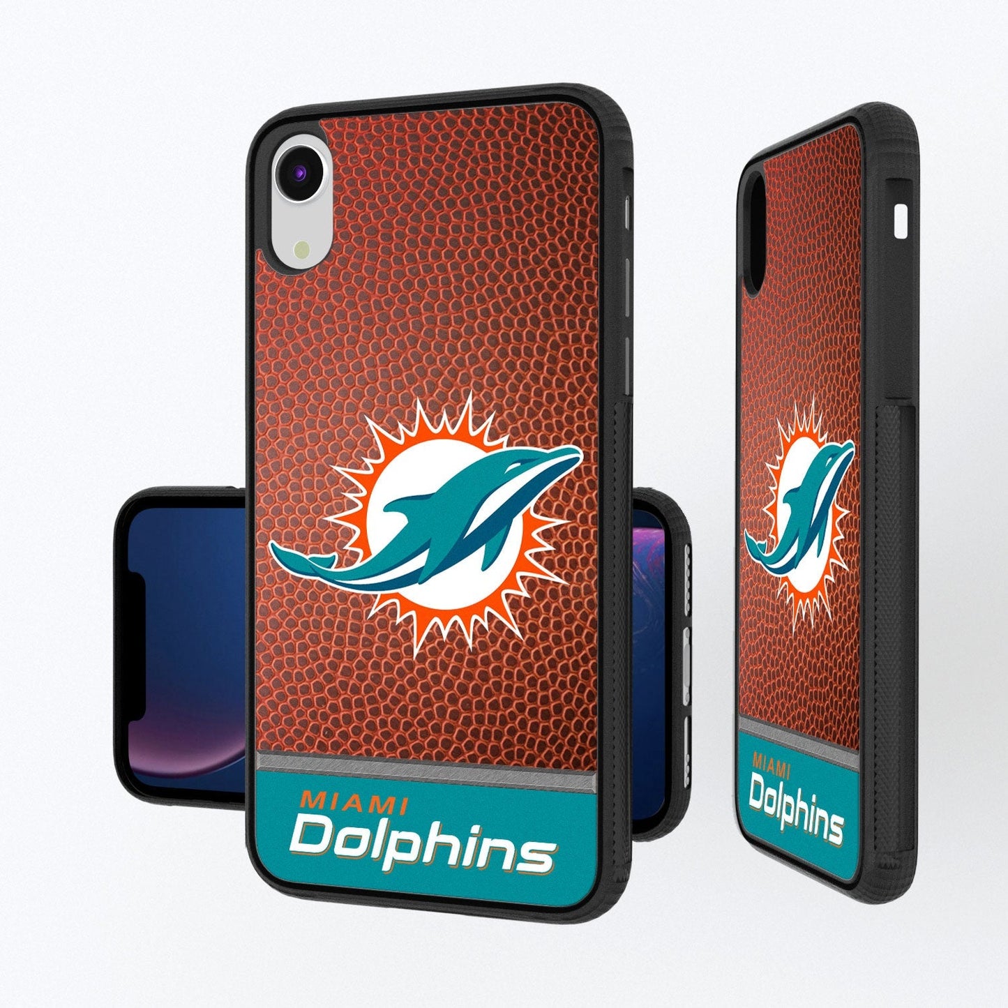 Miami Dolphins Football Wordmark Bumper Case