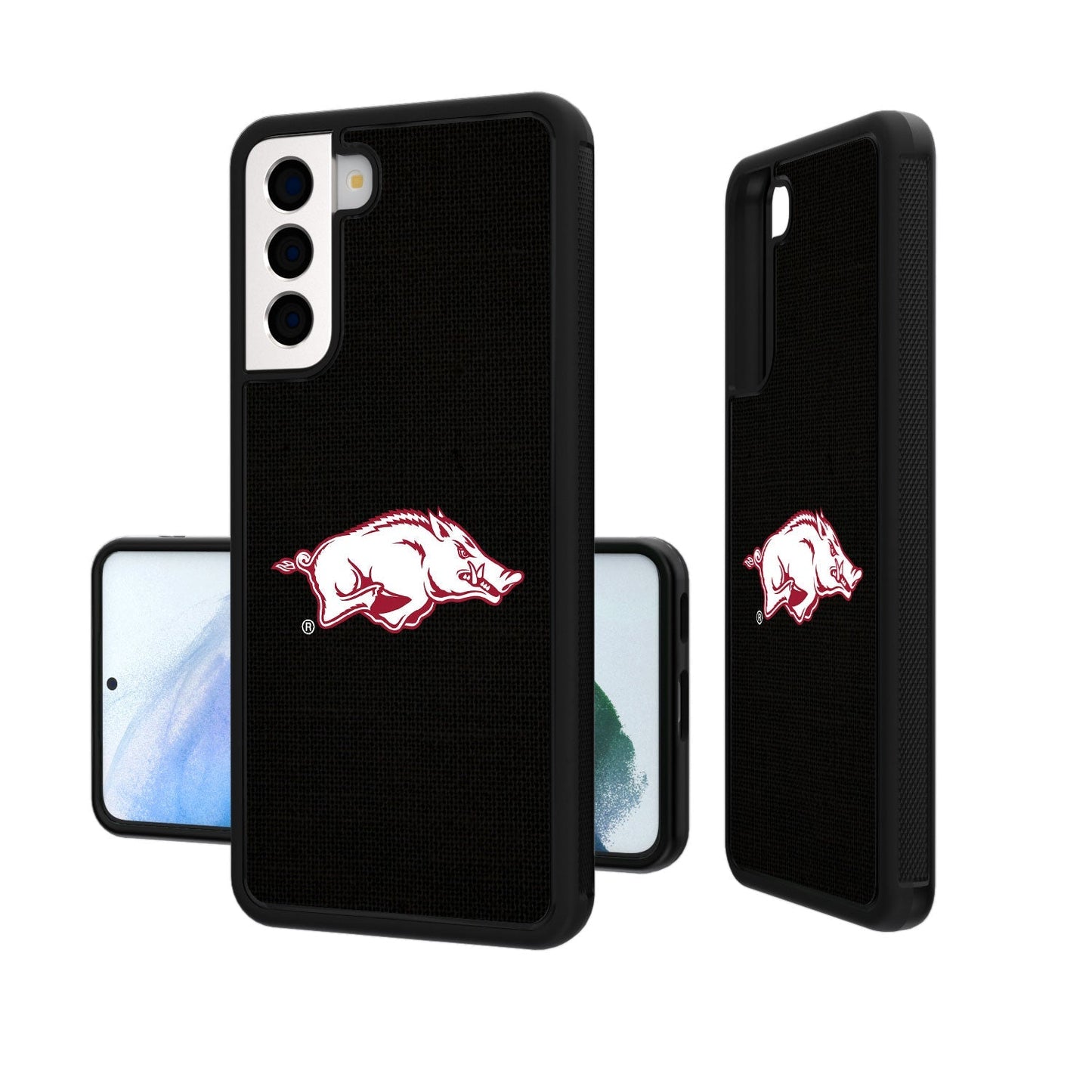 Arkansas Razorbacks Solid Bumper Case