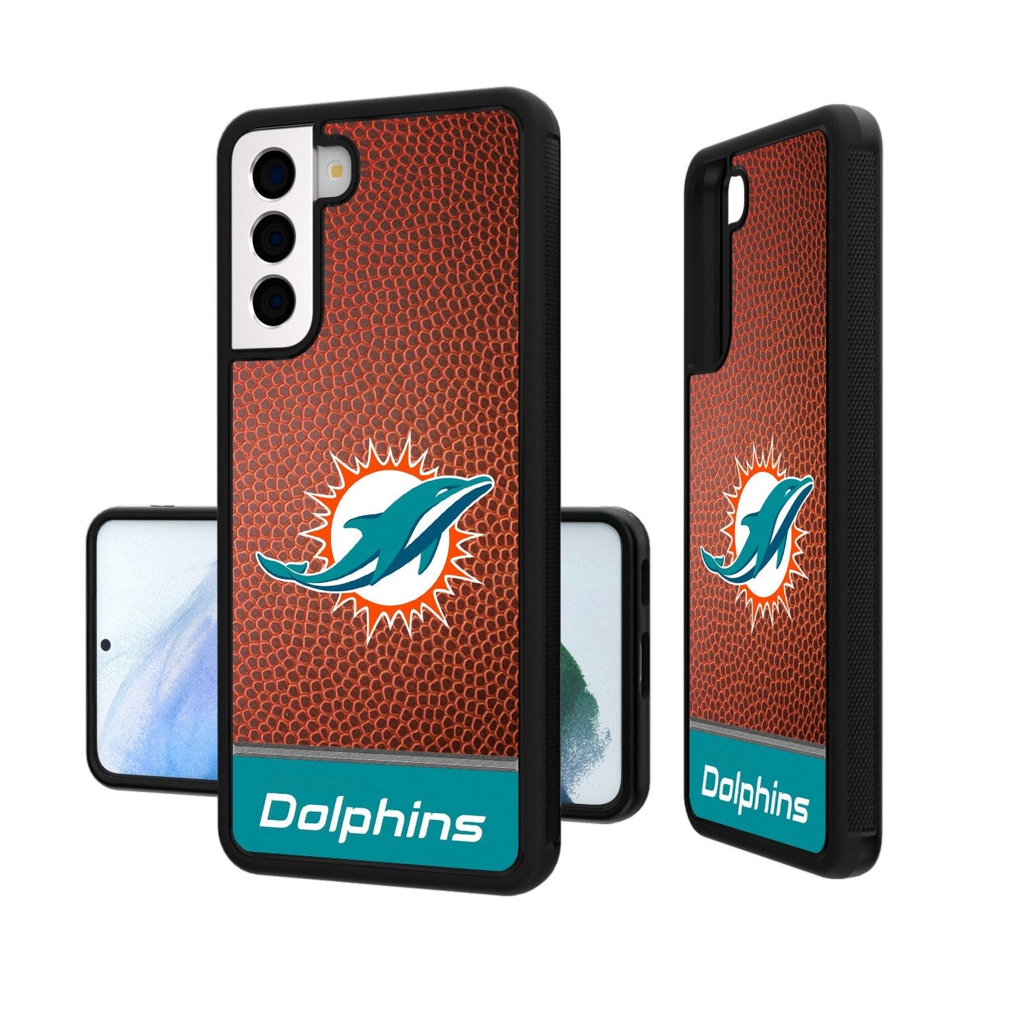 Miami Dolphins Football Wordmark Bumper Case