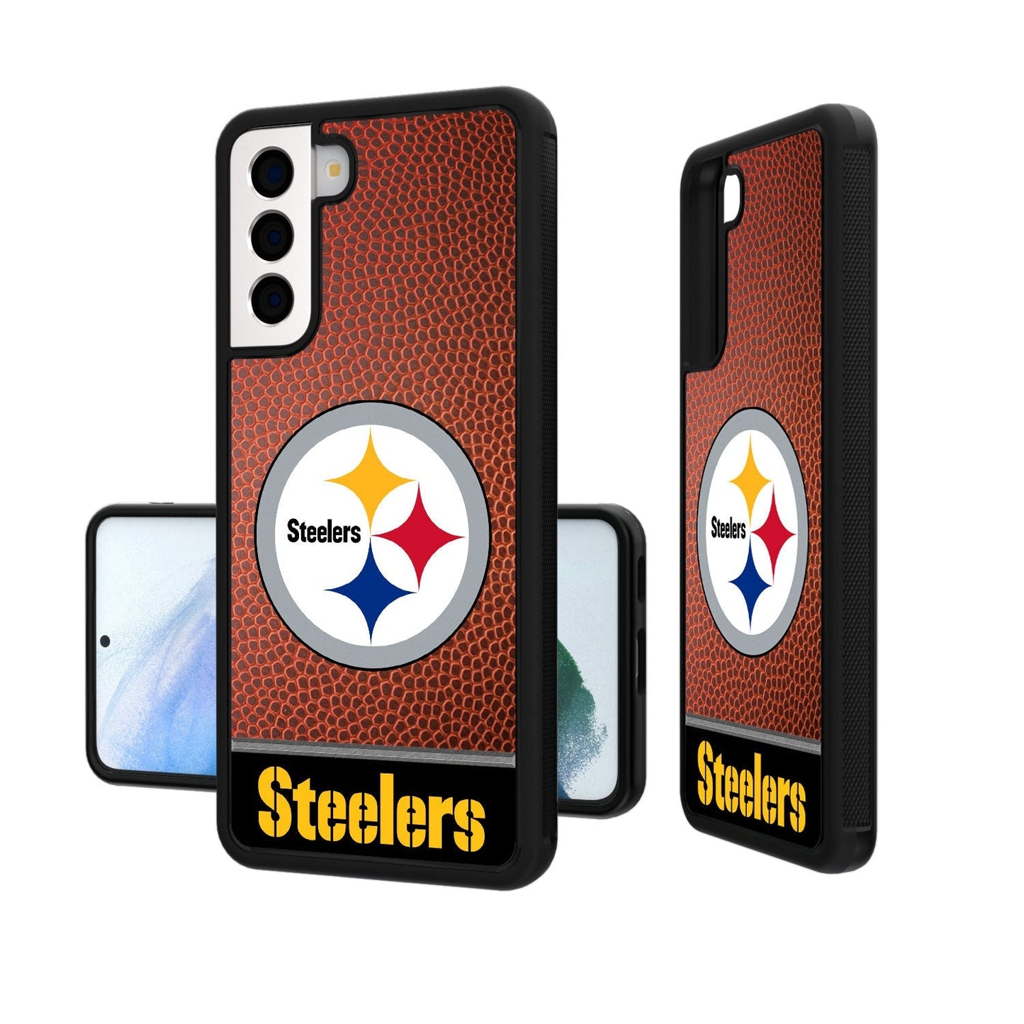 Pittsburgh Steelers Football Wordmark Bumper Case