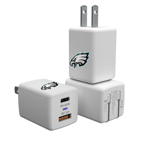 Philadelphia Eagles Insignia USB A/C Charger