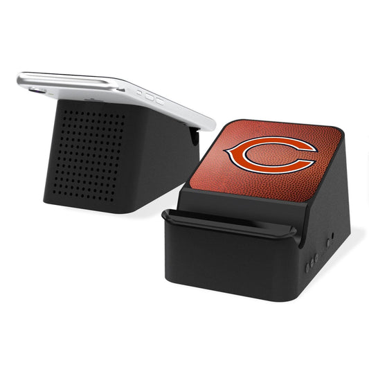 Chicago Bears Football Wireless Charging Station and Bluetooth Speaker-0
