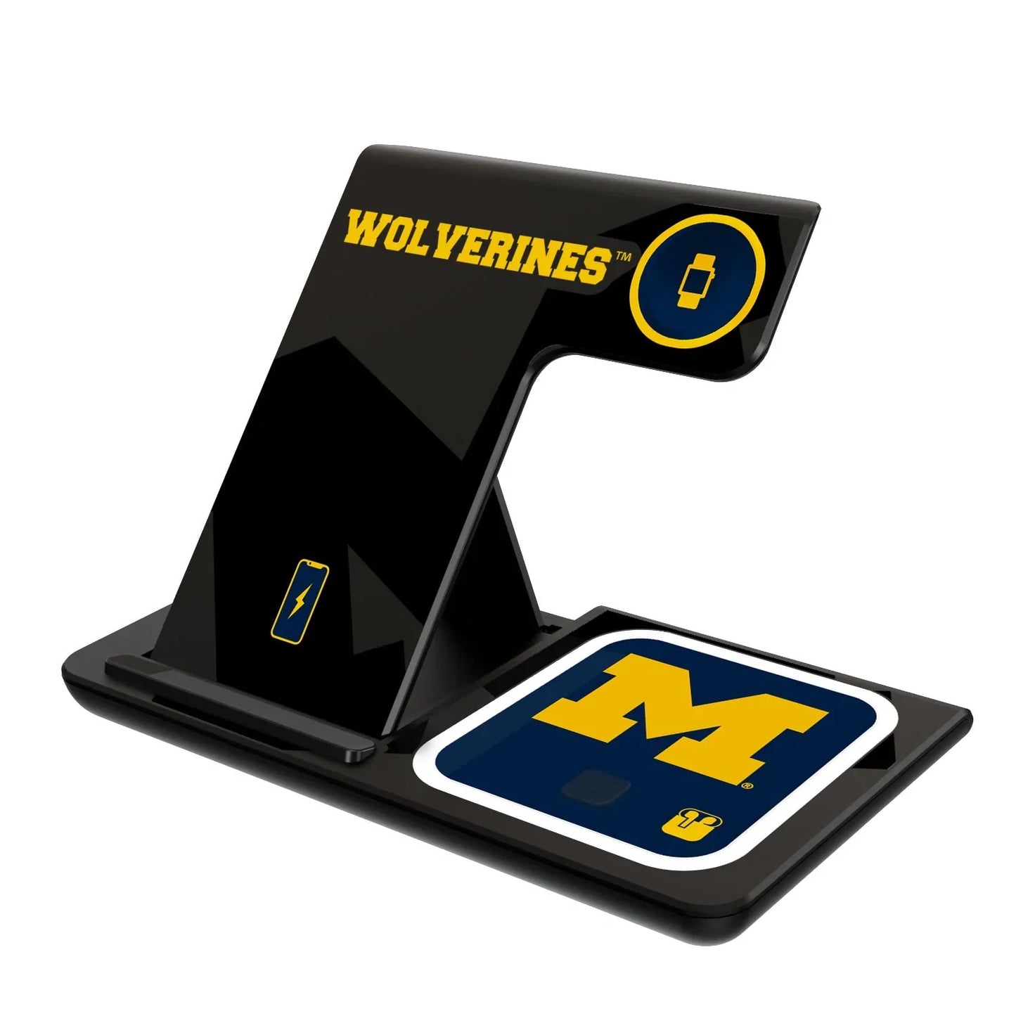 Michigan Wolverines Tilt 3 in 1 Charging Station