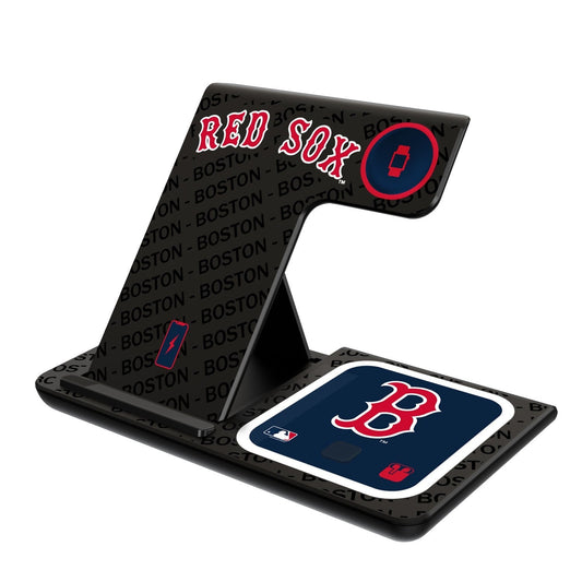 Boston Red Sox Tilt 3 in 1 Charging Station