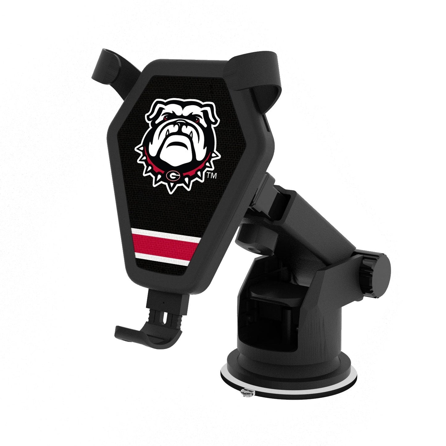 Georgia Bulldogs Stripe Wireless Car Charger