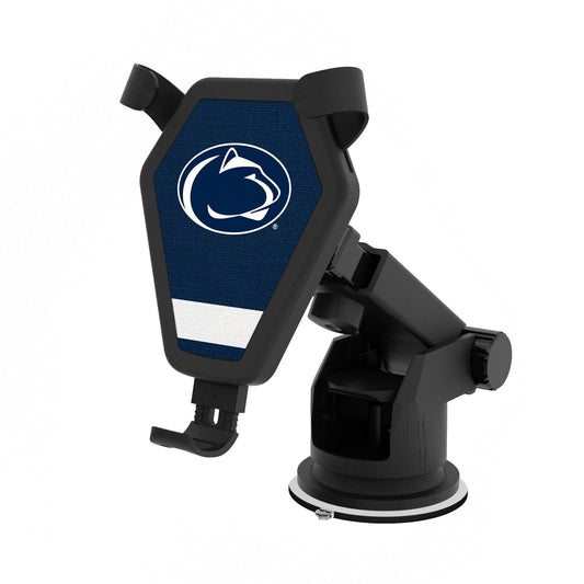 Penn State Nittany Lions Stripe Wireless Car Charger-0