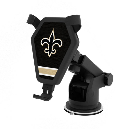 New Orleans Saints Stripe Wireless Car Charger-0