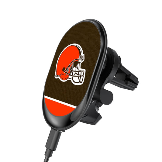 Cleveland Browns Solid Wordmark Wireless Car Charger-0