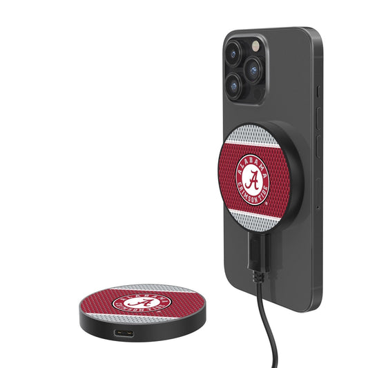 Alabama Crimson Tide Mesh 10-Watt Wireless Magnetic Charger