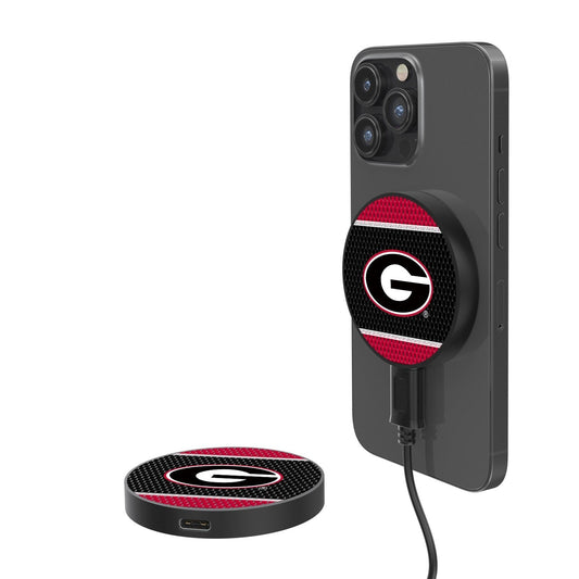 Georgia Bulldogs Mesh 10-Watt Wireless Magnetic Charger