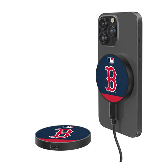 Boston Red Sox Stripe 10-Watt Wireless Magnetic Charger